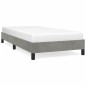 vidaXL Giroletto Grigio Chiaro 100x200 cm in Velluto vidaXL Giroletto Grigio Chiaro 100x200 cm in Velluto