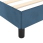 vidaXL Giroletto Blu Scuro 90x200 cm in Velluto vidaXL Giroletto Blu Scuro 90x200 cm in Velluto