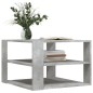 vidaXL Tavolino da Salotto Grigio Cemento 59,5x59,5x40 cm Multistrato