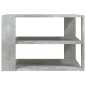 vidaXL Tavolino da Salotto Grigio Cemento 59,5x59,5x40 cm Multistrato