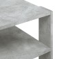 vidaXL Tavolino da Salotto Grigio Cemento 59,5x59,5x40 cm Multistrato