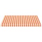 Tessuto di Ricambio per Tenda da Sole Giallo e Arancio 5x3,5 m Tessuto di Ricambio per Tenda da Sole Giallo e Arancio 5x3,5 m