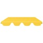 vidaXL Baldacchino per Dondolo Giardino Giallo 150/130x105/70 cm vidaXL Baldacchino per Dondolo Giardino Giallo 150/130x105/70 cm