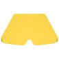 vidaXL Baldacchino per Dondolo Giardino Giallo 150/130x105/70 cm vidaXL Baldacchino per Dondolo Giardino Giallo 150/130x105/70 cm