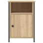 vidaXL Comodino Rovere Sonoma 40x42x60 cm in Legno Multistrato