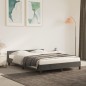 vidaXL Giroletto con Testiera Grigio Scuro 140x200 cm in Velluto vidaXL Giroletto con Testiera Grigio Scuro 140x200 cm in Velluto