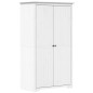 vidaXL Armadio BODO 101x52x176,5 cm in Legno Massello di Pino Bianco vidaXL Armadio BODO 101x52x176,5 cm in Legno Massello di Pino Bianco
