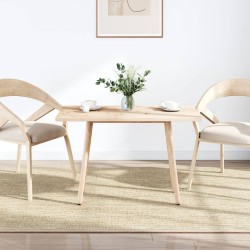 vidaXL Piano Tavolo 110x60x2,5 cm Legno Massello di Pino Rettangolare