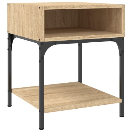 vidaXL Comodino Rovere Sonoma 40x41x50 cm in Legno Multistrato