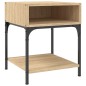 vidaXL Comodino Rovere Sonoma 40x41x50 cm in Legno Multistrato