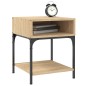 vidaXL Comodino Rovere Sonoma 40x41x50 cm in Legno Multistrato