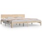 vidaXL Giroletto 200x200 cm in Legno Massello di Pino