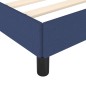 vidaXL Giroletto senza Materasso Blu 90x200 cm in Tessuto vidaXL Giroletto senza Materasso Blu 90x200 cm in Tessuto