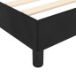 vidaXL Giroletto Nero 90x190 cm in Velluto vidaXL Giroletto Nero 90x190 cm in Velluto