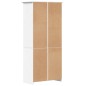 vidaXL Libreria BODO 80x40x172 cm in Legno Massello di Pino Bianco vidaXL Libreria BODO 80x40x172 cm in Legno Massello di Pino Bianco