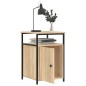 vidaXL Comodino Rovere Sonoma 40x42x60 cm in Legno Multistrato vidaXL Comodino Rovere Sonoma 40x42x60 cm in Legno Multistrato