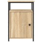 vidaXL Comodino Rovere Sonoma 40x42x60 cm in Legno Multistrato vidaXL Comodino Rovere Sonoma 40x42x60 cm in Legno Multistrato