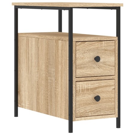 vidaXL Comodino Rovere Sonoma 30x60x60 cm in Legno Multistrato