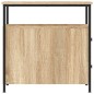 vidaXL Comodino Rovere Sonoma 30x60x60 cm in Legno Multistrato