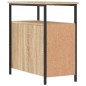 vidaXL Comodino Rovere Sonoma 30x60x60 cm in Legno Multistrato
