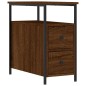 vidaXL Comodino Rovere Marrone 30x60x60 cm in Legno Multistrato vidaXL Comodino Rovere Marrone 30x60x60 cm in Legno Multistrato