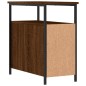 vidaXL Comodino Rovere Marrone 30x60x60 cm in Legno Multistrato vidaXL Comodino Rovere Marrone 30x60x60 cm in Legno Multistrato