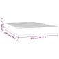 Materasso a Molle Bianco 120x200x20 cm in Similpelle Materasso a Molle Bianco 120x200x20 cm in Similpelle