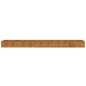 vidaXL Fioriera Rialzata da Giardino 482x50x36 cm in Acciaio Corten vidaXL Fioriera Rialzata da Giardino 482x50x36 cm in Acciaio Corten