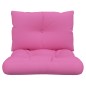 vidaXL Cuscini per Pallet 2 pz Rosa in Tessuto Oxford