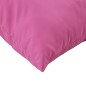 vidaXL Cuscini per Pallet 2 pz Rosa in Tessuto Oxford