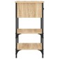 vidaXL Comodino Rovere Sonoma 34x36x70 cm in Legno Multistrato vidaXL Comodino Rovere Sonoma 34x36x70 cm in Legno Multistrato