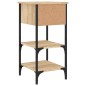 vidaXL Comodino Rovere Sonoma 34x36x70 cm in Legno Multistrato vidaXL Comodino Rovere Sonoma 34x36x70 cm in Legno Multistrato