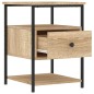 vidaXL Comodino Rovere Sonoma 40x42x56 cm in Legno Multistrato vidaXL Comodino Rovere Sonoma 40x42x56 cm in Legno Multistrato