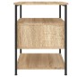 vidaXL Comodino Rovere Sonoma 40x42x56 cm in Legno Multistrato vidaXL Comodino Rovere Sonoma 40x42x56 cm in Legno Multistrato