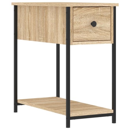 vidaXL Comodino Rovere Sonoma 30x60x60 cm in Legno Multistrato
