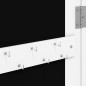 vidaXL Armadio Portagioie a Specchio con Luci LED a Parete Bianco vidaXL Armadio Portagioie a Specchio con Luci LED a Parete Bianco