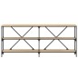 vidaXL Tavolo Consolle Rovere Sonoma 180x30x75 cm Multistrato e Ferro vidaXL Tavolo Consolle Rovere Sonoma 180x30x75 cm Multistrato e Ferro