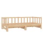 vidaXL Dormeuse Estraibile 2x(90x200) cm Legno Massello di Pino