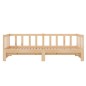 vidaXL Dormeuse Estraibile 2x(90x200) cm Legno Massello di Pino
