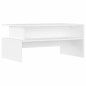 vidaXL Tavolino da Salotto Bianco 90x55x42,5 cm in Legno Multistrato vidaXL Tavolino da Salotto Bianco 90x55x42,5 cm in Legno Multistrato