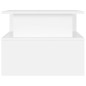 vidaXL Tavolino da Salotto Bianco 90x55x42,5 cm in Legno Multistrato vidaXL Tavolino da Salotto Bianco 90x55x42,5 cm in Legno Multistrato