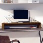 Supporto per Monitor Miele 100x27x15 cm Legno Massello di Pino Supporto per Monitor Miele 100x27x15 cm Legno Massello di Pino
