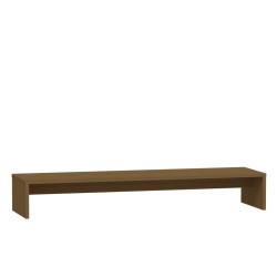Supporto per Monitor Miele 100x27x15 cm Legno Massello di Pino