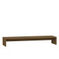 Supporto per Monitor Miele 100x27x15 cm Legno Massello di Pino Supporto per Monitor Miele 100x27x15 cm Legno Massello di Pino