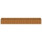 vidaXL Fioriera Rialzata da Giardino 578x100x69 cm in Acciaio Corten vidaXL Fioriera Rialzata da Giardino 578x100x69 cm in Acciaio Corten