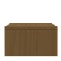 Supporto per Monitor Miele 100x27x15 cm Legno Massello di Pino Supporto per Monitor Miele 100x27x15 cm Legno Massello di Pino