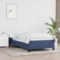 vidaXL Giroletto senza Materasso Blu 90x200 cm in Tessuto vidaXL Giroletto senza Materasso Blu 90x200 cm in Tessuto