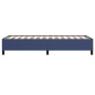 vidaXL Giroletto senza Materasso Blu 90x200 cm in Tessuto vidaXL Giroletto senza Materasso Blu 90x200 cm in Tessuto