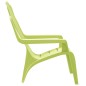 vidaXL Sedie Giardino 2pz Bambini Verdi 37x34x44cm PP Aspetto in Legno vidaXL Sedie Giardino 2pz Bambini Verdi 37x34x44cm PP Aspetto in Legno