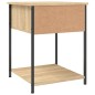 vidaXL Comodino Rovere Sonoma 44x45x58 cm in Legno Multistrato